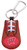 Wisconsin Badgers Keychain - Classic Football