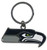 Seattle Seahawks Chrome Logo Cut Keychain