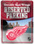 Detroit Red Wings Sign Metal Parking - Special Order