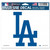 Los Angeles Dodgers Decal 5x6 Ultra Color