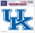 Kentucky Wildcats Decal 5x6 Ultra Color