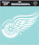 Detroit Red Wings Decal 8x8 Die Cut White