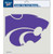 Kansas State Wildcats Decal 8x8 Die Cut Color