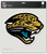 Jacksonville Jaguars Decal 8x8 Die Cut Color