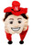 Nebraska Cornhuskers Mascot Themed Dangle Hat