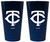 Minnesota Twins Lusterware Pint Glass - Set of 2