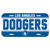 Los Angeles Dodgers License Plate
