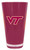 Virginia Tech Hokies Glass 20oz Pint Plastic Insulated CO