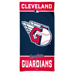 Cleveland Guardians WinCraft 8 x 32 Slogan Wool Banner