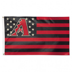 WinCraft Atlanta Braves Flag 3x5 Deluxe Style Stars and Stripes Design