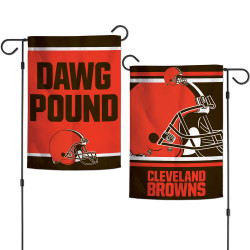 Cleveland Browns Flag 12x17 Striped Utility - Caseys Distributing