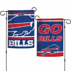 Buffalo Bills Flag 12x18 Garden Style 2 Sided - Caseys Distributing