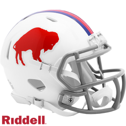 Buffalo Bills Helmet Riddell Replica Mini Speed Style 1987-2001 T/B