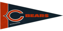 Chicago Bears Pennant 12x30 Premium Style