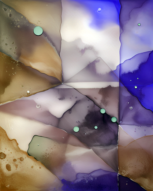 Eclectic Abstract 58 expressive abstract wall decor with depth