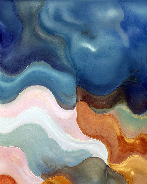 Eclectic Abstract 82 modern eclectic abstract wall statement