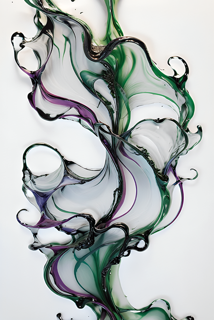 Eclectic Abstract 98 abstract wall art with layered movement