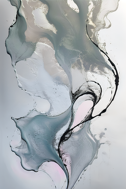 Eclectic Abstract 113 bold layered abstract wall art