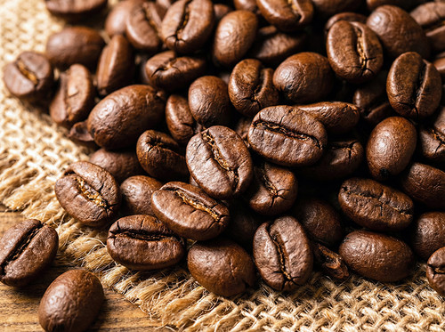 Close-up of coffee beans