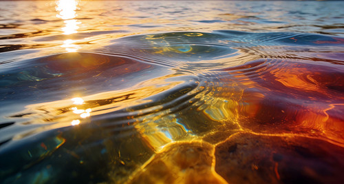 Water 14 ocean photography with close-up clear water, corporate wall art for offices and hotels.