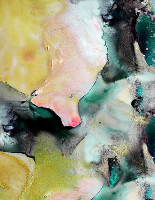 Chimera 22A geometric abstract painting for corporate reception walls