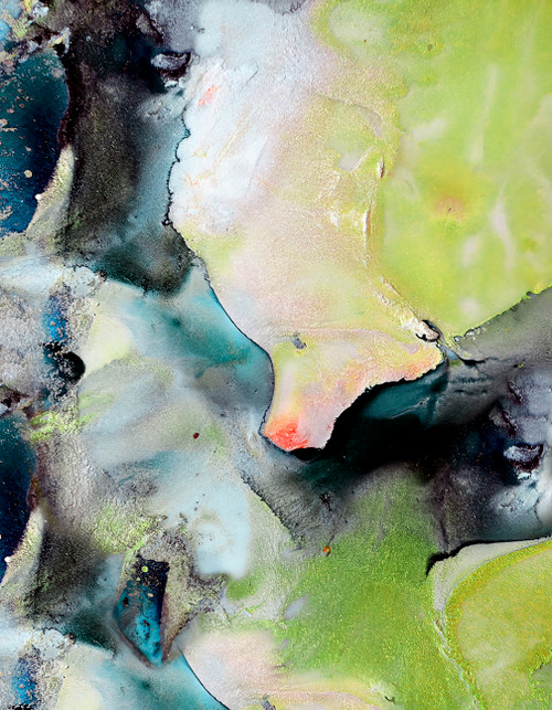 Chimera 23 dynamic abstract mural for commercial interior design