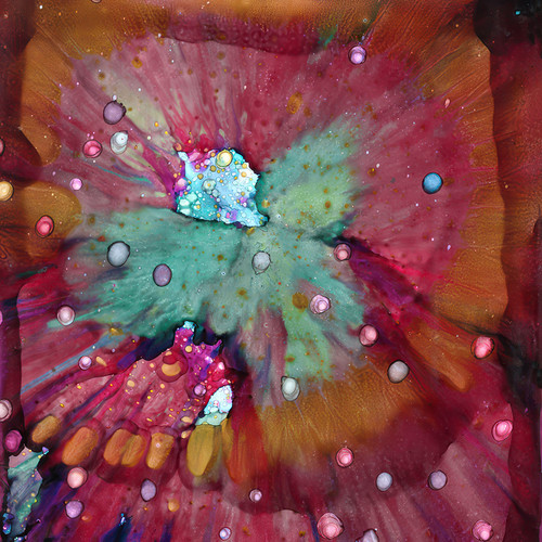 Fantasy 7 contemporary imaginative wall art with bold composition