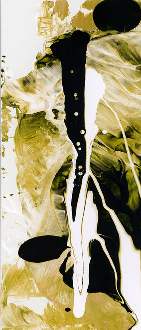 Sea Scape 6A contemporary coastal abstract painting with fluid movement