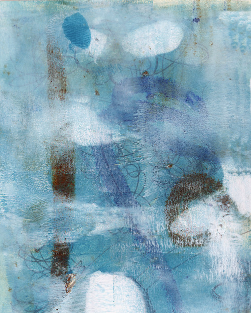 Tranquil Abstract 8 soft neutral abstract artwork with atmospheric depth