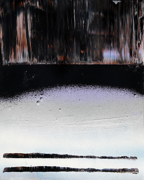 Horizon 10 modern horizon painting with expansive visual perspective