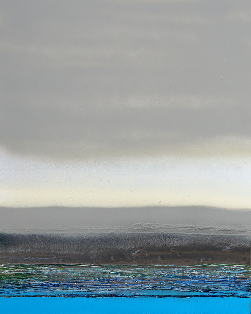 Horizon 12 modern horizon wall art with atmospheric movement