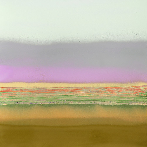 Horizon 14c modern horizon wall statement with subtle tonal gradients