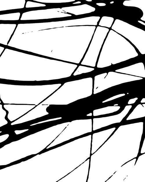 Drip Painting 12 high impact black and white drip painting