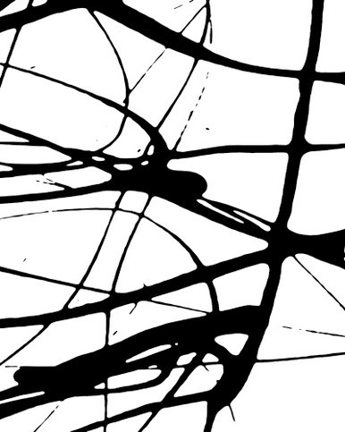 Drip Painting 16 expressive drip painting with tonal contrast