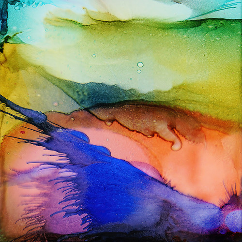 Fantasy 10 vibrant fantasy wall art with bold shapes and color