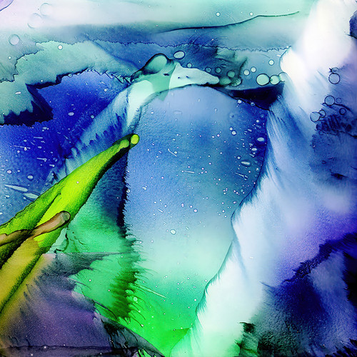 Fantasy 36 contemporary fantasy canvas with dynamic abstract shapes