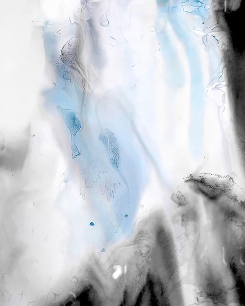 Tranquil Abstract 25a contemporary tranquil canvas with cloud inspired tones