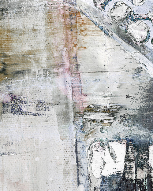 Tranquil Abstract 46a serene contemporary canvas with flowing symmetry