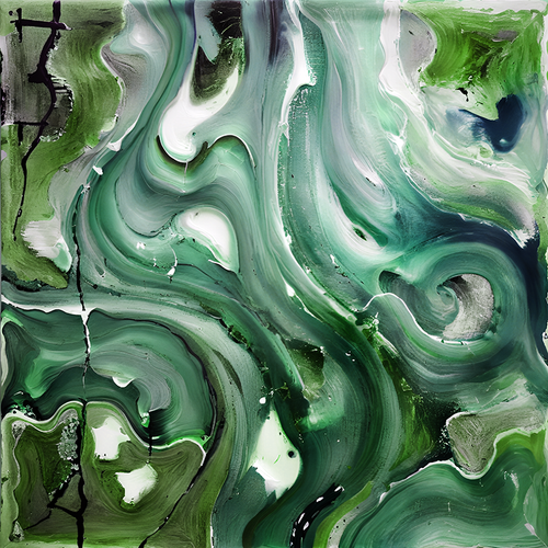 Eclectic Abstract 11 contemporary multicolor abstract canvas with motion