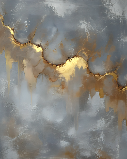 Eclectic Abstract 17 colorful eclectic abstract wall art with depth