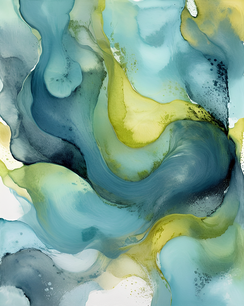 Eclectic Abstract 46 modern abstract wall art with dynamic composition