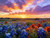 Texas Sky 04 texas sky photography with sunset hues over the plains, corporate wall art for offices and hotels.