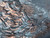 Copper Sea 01 abstract ocean artwork with metallic copper accents