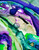 Chimera 2 large scale abstract painting for executive office wall art consulting