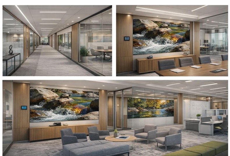 Visual Blog showing how art elevate workplace environments