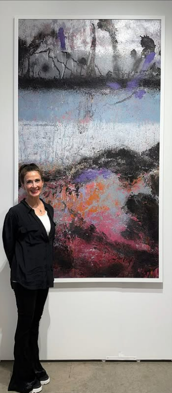 Deborah Argyropoulos  Contemporary American Abstract Artist & Founder of Corporate Art Smart
