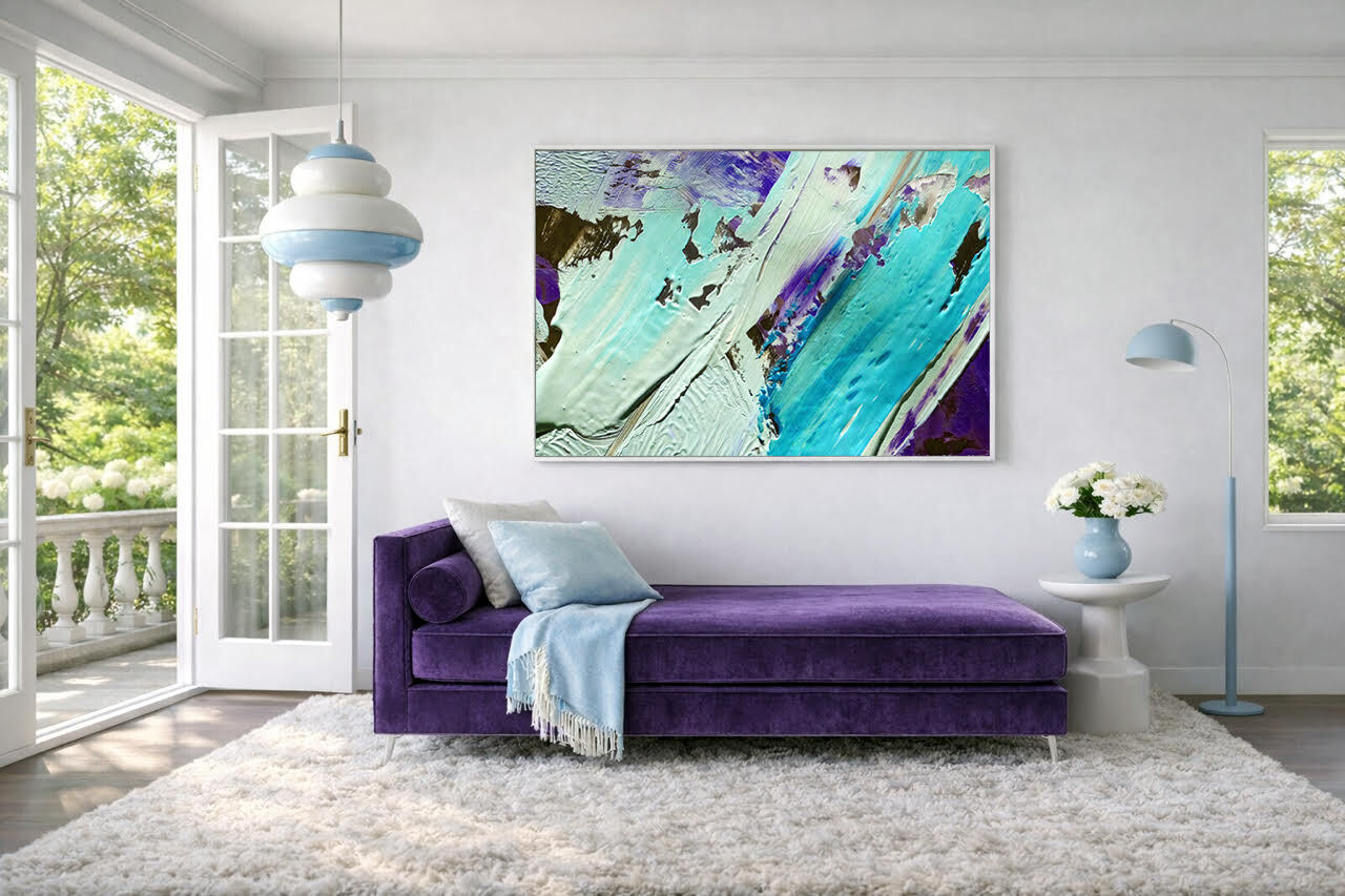 Curated interior art