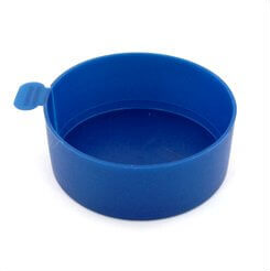 Acrylic Mold Cups for samples of varying sizes including, 13, 32, 40 and 50 mm.