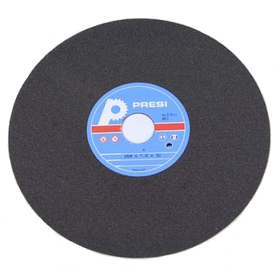 Presi Abrasive Blades for use with Low Carbon, Mild and Treated Steels.