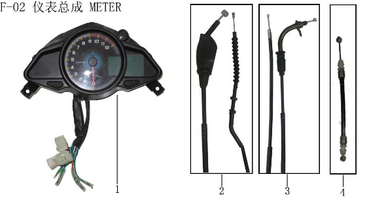 Lifan Kpr200 clutch cable(Image #02)
